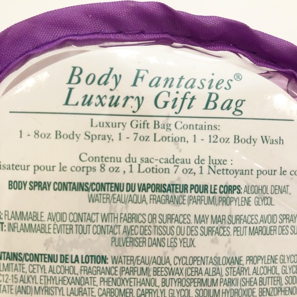 NEW Body Fantasies Luxury Gift Bag Cherry Blossom - Picture 6 of 7
